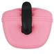 Силиконовая сумка для лакомств для собак с магнитной застежкой и зажимом, Розовый