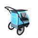 Коляска для домашніх тварин (до 35 кг) Bestopet (Люпосанчик) BS-RL-02 Light Blue зі знімним столиком для грумінгу