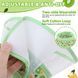 М'який ветеринарний комір для котів Green Cat Elizabeth Collar with a fruit pattern, M, 10-13 см, 14 см