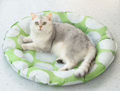 Охолоджуючий килимок для собак GEL Pet Cooling Mat Round Green