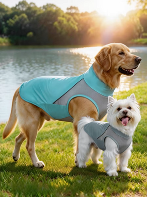 Літній сонцезахисний одяг для собак Derby Summer Sun-protective Dog Clothing, Grey Derby