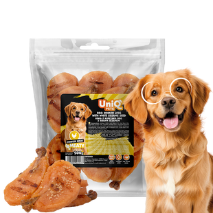Ласощі для собак UNIQ PETS DOG SNACKS MEATY Курячі ніжки барбекю з білим кунжутом UniQ PETS