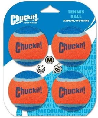Набор теннисных мячиков для собак Chuckit Tennis Balls Chuckit!