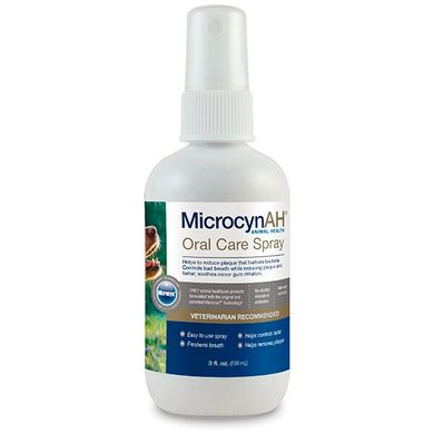Спрей для догляду за ротовою порожниною всіх видів тварин Microcyn Oral Care Spray Microcyn