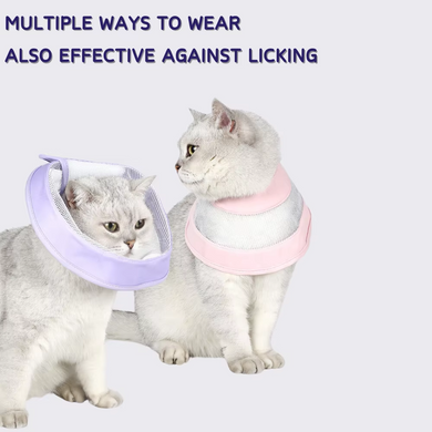 Захисний комір для котів і маленьких собак Derby Breathable Elizabeth Collar, Pink Derby
