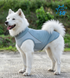 Літній сонцезахисний одяг для собак Derby Summer Sun-protective Dog Clothing, Grey, L, 25 см, 42 см, 29 см