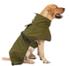 Куртка-дождевик для собак Derby Army Green, 2XL, 65 см, 76-100 см