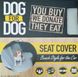 Чехол на сидение автомобиля Dog for Dog Seat Cover, Серый, 119х142 см