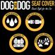 Чохол на сидіння автомобіля Dog for Dog Seat Cover, Сірий, 119х142 см