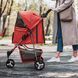 Коляска для котів і собак Bestopet (Люпосанчик) BS-RL-16 Red