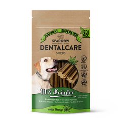 Ласощі для догляду за зубами собак SPARROW Dental Care Sticks з коноплею SPARROW