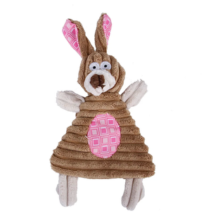 Іграшки з пищалкою без набивки Rabbit&Elephant для маленьких собак і цуценят Derby
