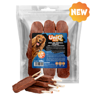 Лакомство для собак UniQ PETS Эскимо из утки и овощей UniQ PETS