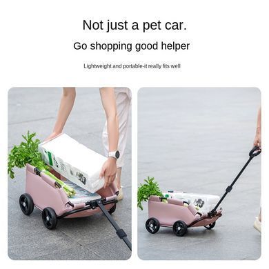 Тележка для собак Derby Outdoor Pet Stroller, Red&White Derby