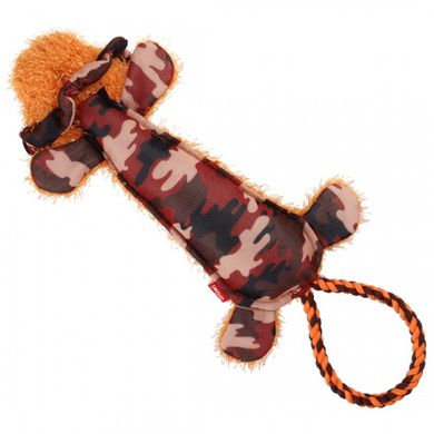 Игрушка для Собак Gigwi Plush Friendz Львенок с Канатным хвостом и Пищалкой 30 см GiGwi