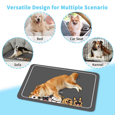 Літня охолоджуюча підстилка для собак Derby Ice Silk Material Summer Pet Cooling Mat Dogs Smile Derby