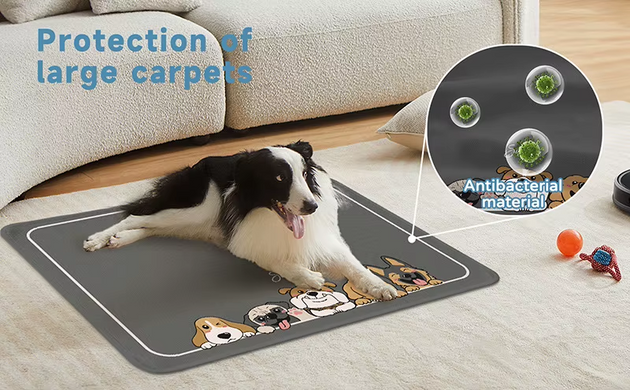 Літня охолоджуюча підстилка для собак Derby Ice Silk Material Summer Pet Cooling Mat Dogs Smile Derby