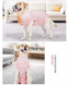 Пижама/попона для собак Derby Breathable Pet Recovery Suite, Pink Camo, 30-36 см, 32-40 см