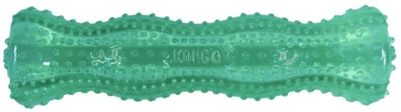 Іграшка KONG Squeezz Dental Stick для чищення зубів і ясен середніх і великих собак KONG