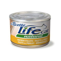 Консерва для котів LifeNatural Куряче філе (chicken), 150 г LifeNatural