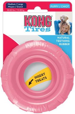 Жевательное колесо для щенков KONG Puppy Tires KONG