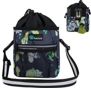 Сумка для вигулу собак PetAmi Floral Grey