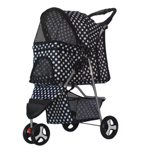 Коляска для кошек и собак Bestopet (Люпосанчик) BS-RL-16 Dot of black Люпосанчик