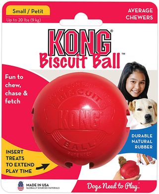 Мяч для лакомств KONG Biscuit Ball KONG