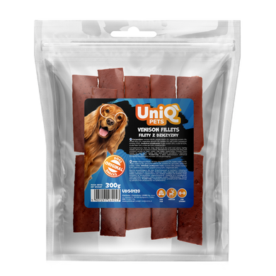 Ласощі для собак UniQ PETS Філе оленини UniQ PETS