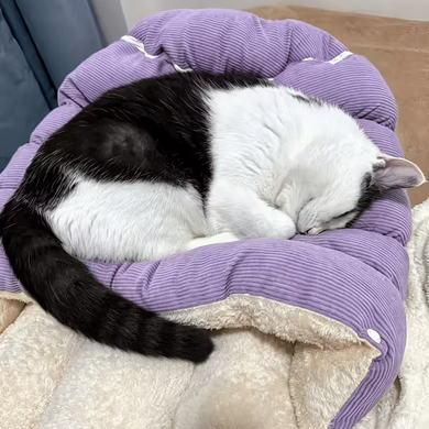 Тепла лежанка для котів і маленьких собак Yuye pet
