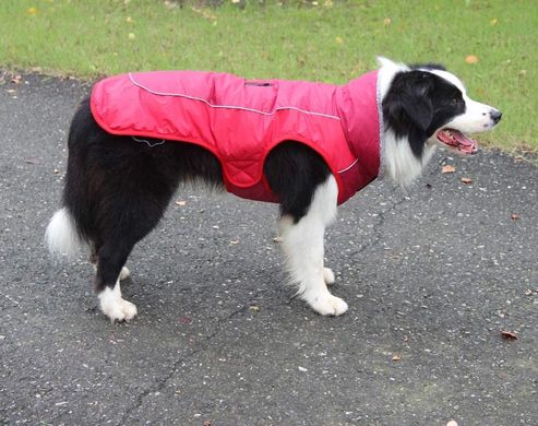 Вологостійке супер тепле пальто для собак дрібних порід та цуценят на флісі