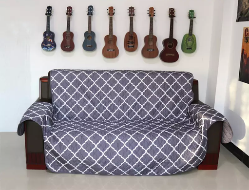 Высококачественный водонепроницаемый чехол на диван Modern Sofa Cover Blue-Grey