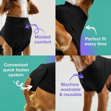 Боді для відновлення собак Derby Pet Recovery Suite, Navy Blue Derby