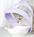 Защитный воротник для котов и маленьких собак Derby Breathable Cat Elizabeth Collar, Purple, S, 13-20 см