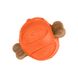 Игрушка для собак Bronzedog SMART мотивационная Мяч 7 х 9 см, Оранжевый