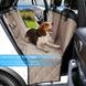 Водонепроникний автомобільний чохол URPOWER на сидіння для собак, Khaki, 46х137 см