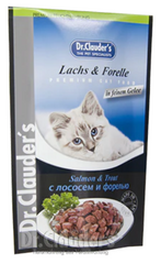 Вологий корм для котів Dr.Clauder's Salmon&Trout з лососем і фореллю Dr.Clauder's