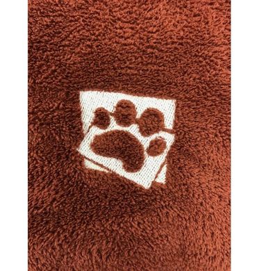 Рушник для собак Fovis з преміум мікрофібри, коричневий Fovis