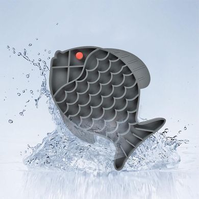 Силиконовый коврик для лизания для собак Derby Fish Shaped Dog Lick Mat Derby