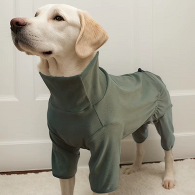 Комбінезон для собак KOOGAL Stretchable Turtleneck Jumpsuit, Green Gray KOOGAL