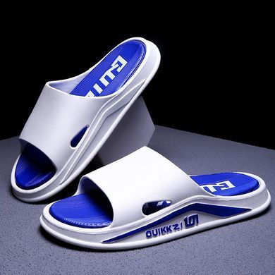 Шльопанці Quick 21, white/blue