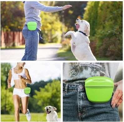 Силіконова сумка для ласощів ANTUREBAY Update Silicone Dog Treat Pouch