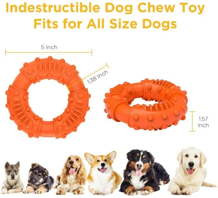 Іграшка-кільце для собак Derby Rubber Dog Chew Toy Ring Derby