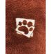 Рушник для собак Fovis з преміум мікрофібри, коричневий, 50х70 см