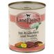 LandFleisch консервы для собак с говяжьим сердцем, лапшой и свежими овощами, 800 г
