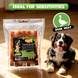 Лакомство для собак UniQ PETS Стрипсы из утки и кожи трески, треска, утка, 500 г, Упаковка производителя