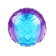 Игрушка для Собак Gigwi Ball Мяч с пищалкой, сине-фиолетовый GiGwi