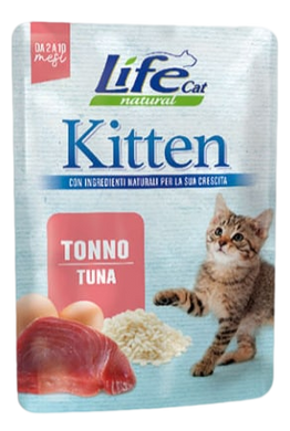 Вологий корм для кошенят LifeNatural Тунець (tuna), 70 г LifeNatural