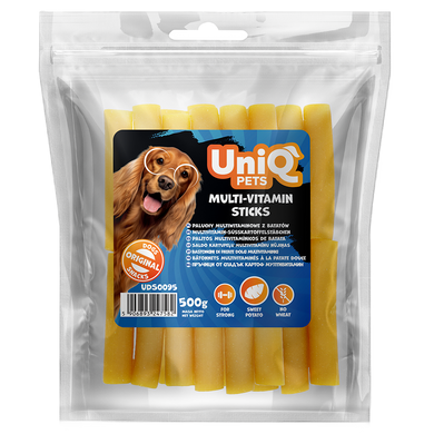 Ласощі для собак UniQ PETS VEGGIE & SEA Мультивітамінні стіки UniQ PETS