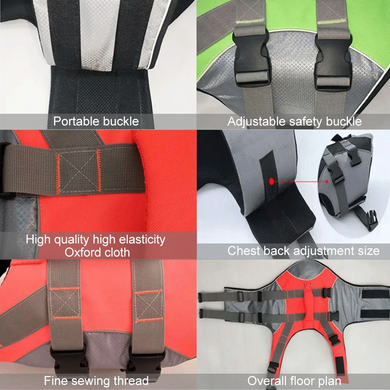 Рятувальний жилет для собак Derby Reflective Dog Life Jacket Derby